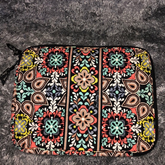 Vera Bradley Floral Laptop zip bag EUC - Picture 1 of 7